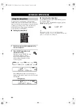 Предварительный просмотр 46 страницы Yamaha HTR-5750 Owner'S Manual