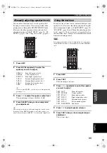 Предварительный просмотр 47 страницы Yamaha HTR-5750 Owner'S Manual