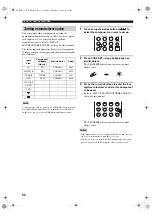 Предварительный просмотр 56 страницы Yamaha HTR-5750 Owner'S Manual