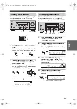 Preview for 43 page of Yamaha HTR-5790 Owner'S Manual