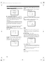 Preview for 58 page of Yamaha HTR-5790 Owner'S Manual