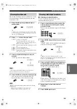 Preview for 67 page of Yamaha HTR-5790 Owner'S Manual