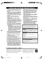 Предварительный просмотр 4 страницы Yamaha HTR-5830 Owner'S Manual