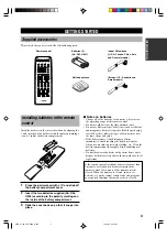 Предварительный просмотр 7 страницы Yamaha HTR-5830 Owner'S Manual