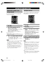 Предварительный просмотр 54 страницы Yamaha HTR-5830 Owner'S Manual