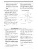 Preview for 3 page of Yamaha HTR-5835 Owner'S Manual