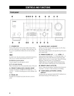 Preview for 8 page of Yamaha HTR-5835 Owner'S Manual