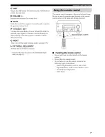 Preview for 11 page of Yamaha HTR-5835 Owner'S Manual