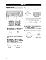 Preview for 28 page of Yamaha HTR-5835 Owner'S Manual