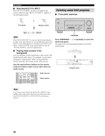 Preview for 30 page of Yamaha HTR-5835 Owner'S Manual