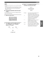 Preview for 35 page of Yamaha HTR-5835 Owner'S Manual