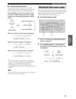 Preview for 45 page of Yamaha HTR-5835 Owner'S Manual