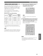 Preview for 65 page of Yamaha HTR-5835 Owner'S Manual