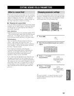 Preview for 67 page of Yamaha HTR-5835 Owner'S Manual