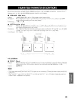 Preview for 69 page of Yamaha HTR-5835 Owner'S Manual