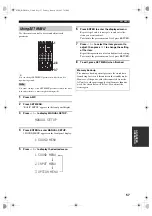 Предварительный просмотр 61 страницы Yamaha HTR-5840 Owner'S Manual