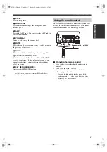 Preview for 11 page of Yamaha HTR-5860 Owner'S Manual