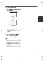 Preview for 31 page of Yamaha HTR-5860 Owner'S Manual