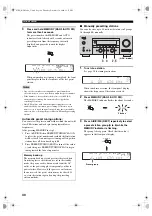 Preview for 44 page of Yamaha HTR-5860 Owner'S Manual