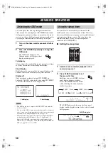 Preview for 62 page of Yamaha HTR-5860 Owner'S Manual