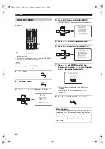 Preview for 66 page of Yamaha HTR-5860 Owner'S Manual