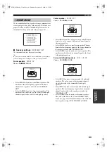 Preview for 67 page of Yamaha HTR-5860 Owner'S Manual