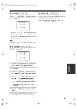 Preview for 73 page of Yamaha HTR-5860 Owner'S Manual