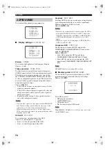 Preview for 74 page of Yamaha HTR-5860 Owner'S Manual