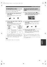 Preview for 81 page of Yamaha HTR-5860 Owner'S Manual