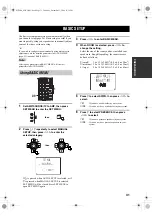 Предварительный просмотр 35 страницы Yamaha htr-5890 Owner'S Manual