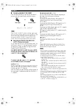 Предварительный просмотр 40 страницы Yamaha htr-5890 Owner'S Manual