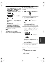 Предварительный просмотр 79 страницы Yamaha htr-5890 Owner'S Manual