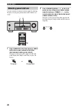 Предварительный просмотр 32 страницы Yamaha HTR-5920 Owner'S Manual