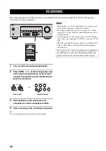 Preview for 34 page of Yamaha HTR-5920 Owner'S Manual