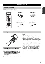 Предварительный просмотр 7 страницы Yamaha HTR-5930 Owner'S Manual