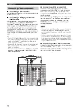 Предварительный просмотр 18 страницы Yamaha HTR-5930 Owner'S Manual