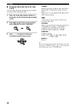 Предварительный просмотр 32 страницы Yamaha HTR-5930 Owner'S Manual