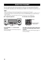 Предварительный просмотр 34 страницы Yamaha HTR-5930 Owner'S Manual