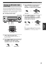 Предварительный просмотр 49 страницы Yamaha HTR-5930 Owner'S Manual