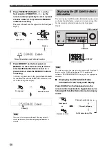 Предварительный просмотр 54 страницы Yamaha HTR-5930 Owner'S Manual