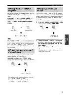 Preview for 39 page of Yamaha HTR-5935 Owner'S Manual