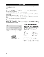 Preview for 44 page of Yamaha HTR-5935 Owner'S Manual