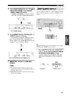 Preview for 49 page of Yamaha HTR-5935 Owner'S Manual