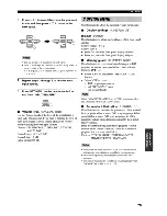 Preview for 83 page of Yamaha HTR-5935 Owner'S Manual