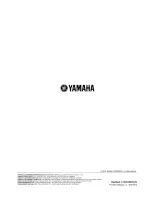 Preview for 100 page of Yamaha HTR-5935 Owner'S Manual