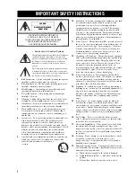 Preview for 2 page of Yamaha HTR-5940 Owner'S Manual