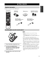 Preview for 7 page of Yamaha HTR-5940 Owner'S Manual