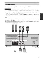 Preview for 17 page of Yamaha HTR-5940 Owner'S Manual