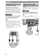 Preview for 26 page of Yamaha HTR-5940 Owner'S Manual