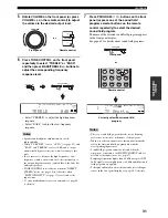 Preview for 35 page of Yamaha HTR-5940 Owner'S Manual